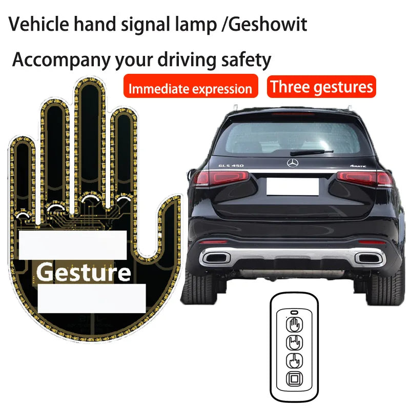 Mittelfinger Geste Licht – Zeige Deine Gefühle! 🖕💡🚗