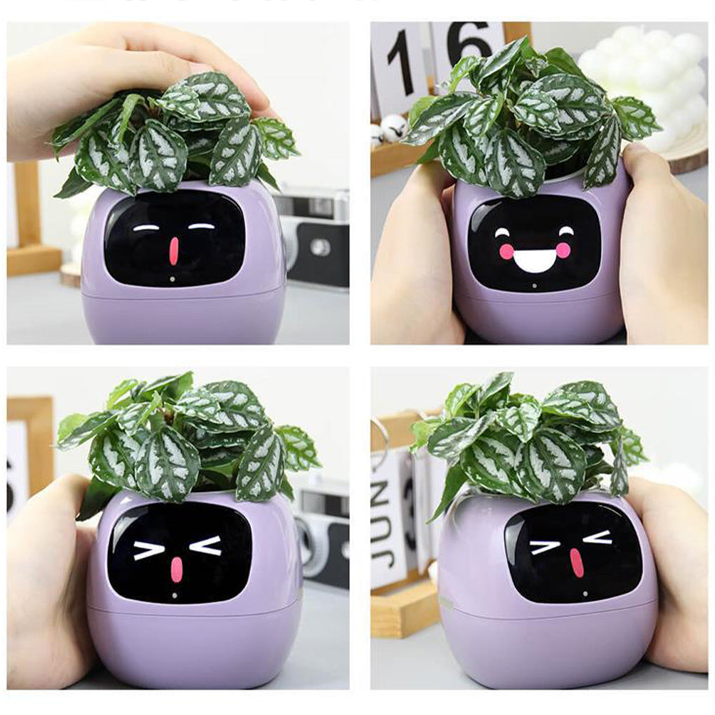 Smart Planter USB Wiederaufladbarer Blumentopf – Dein smarter Gartenhelfer! 🌿🤖